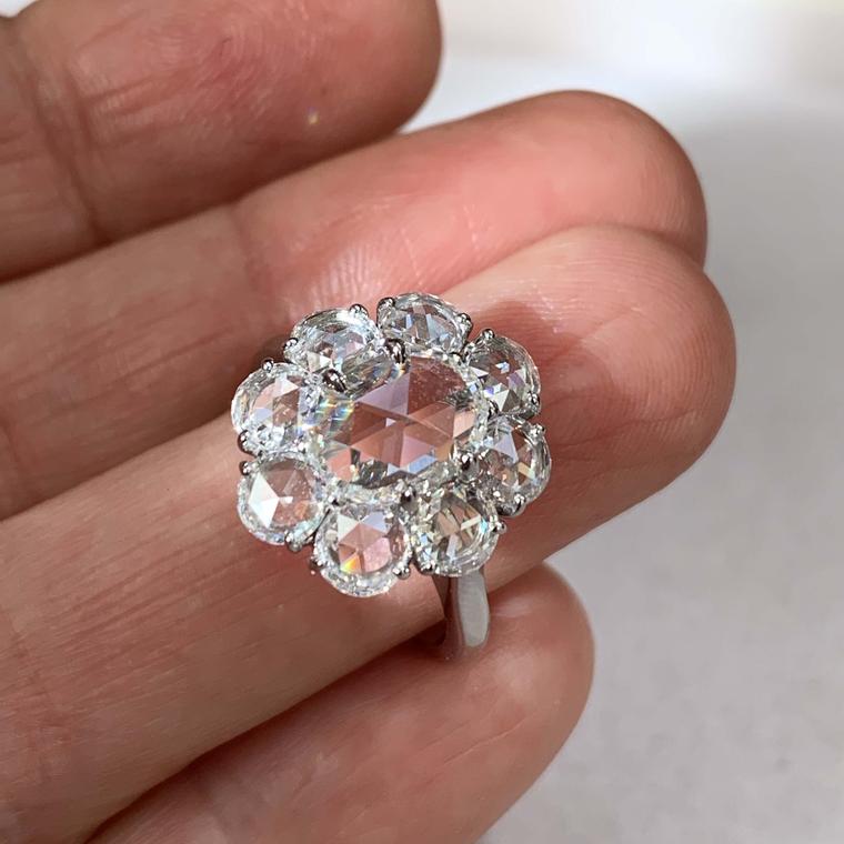 Rose cut diamond engagement ring from Bayco The Jewellery Editor