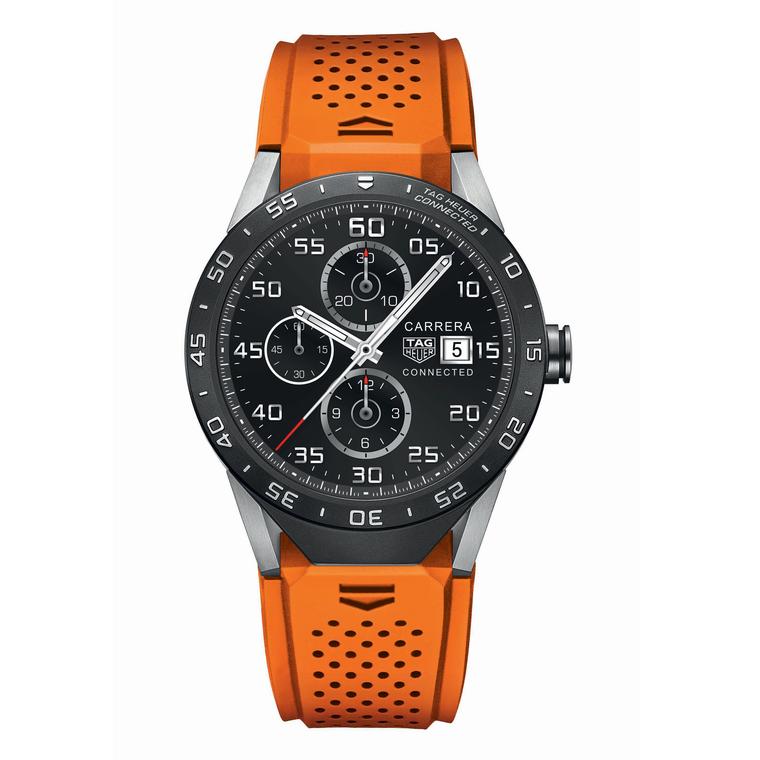 TAG Heuer Connected orange strap