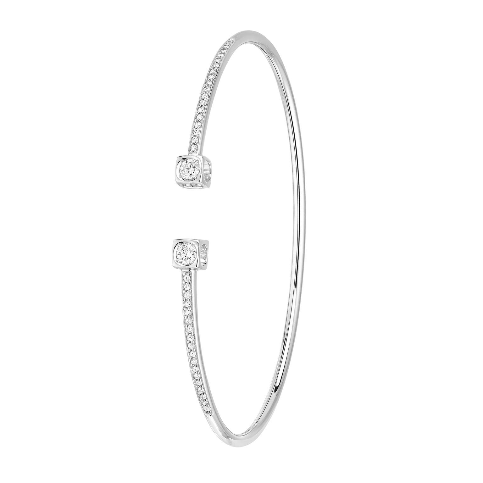 Menottes dinh van R12 cord bracelet - silver - dinh van | dinh van