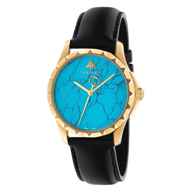 Gucci Le Marche des Merveilles turquoise watch