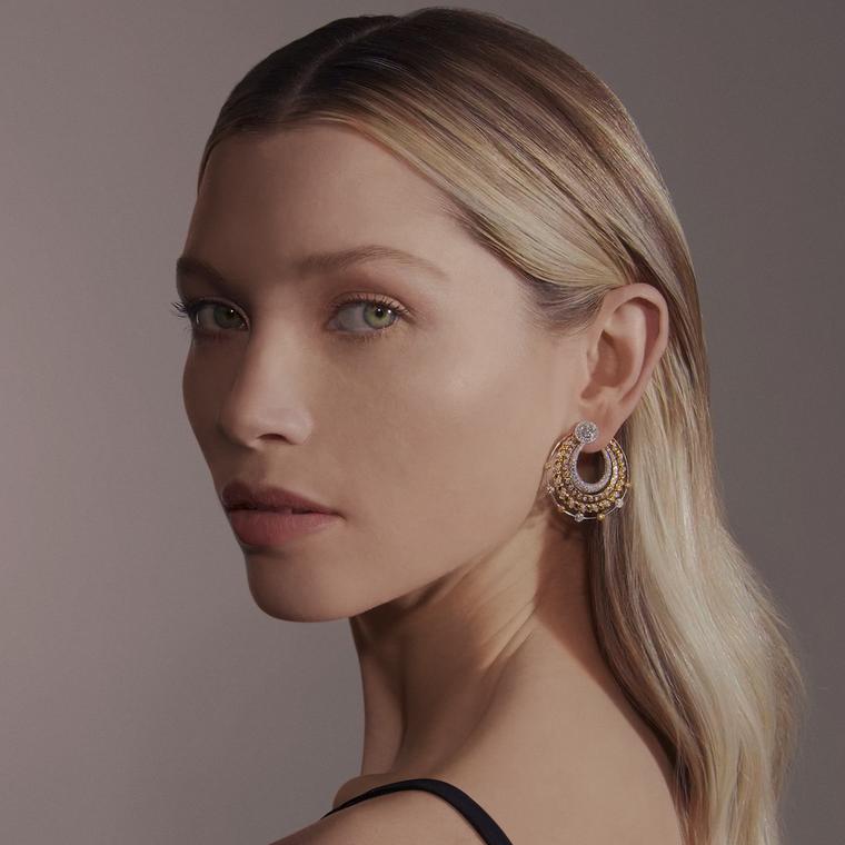 Prelude earrings by De Beers