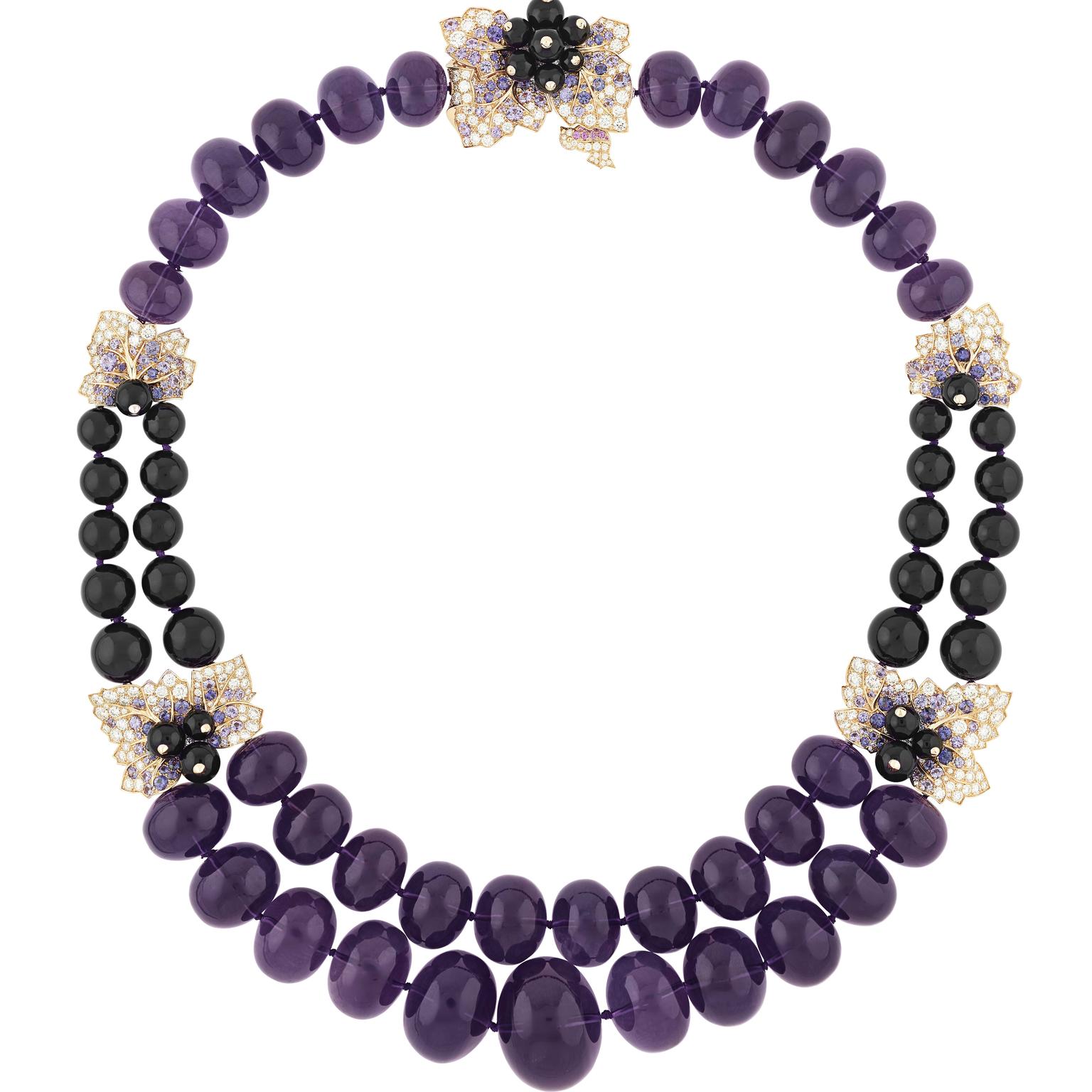 Van Cleef & Arpels Secret de Cassis amethyst necklace