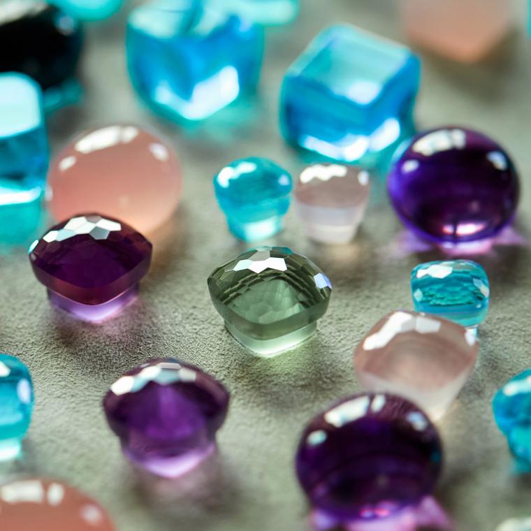 Pomellato selection of gemstones