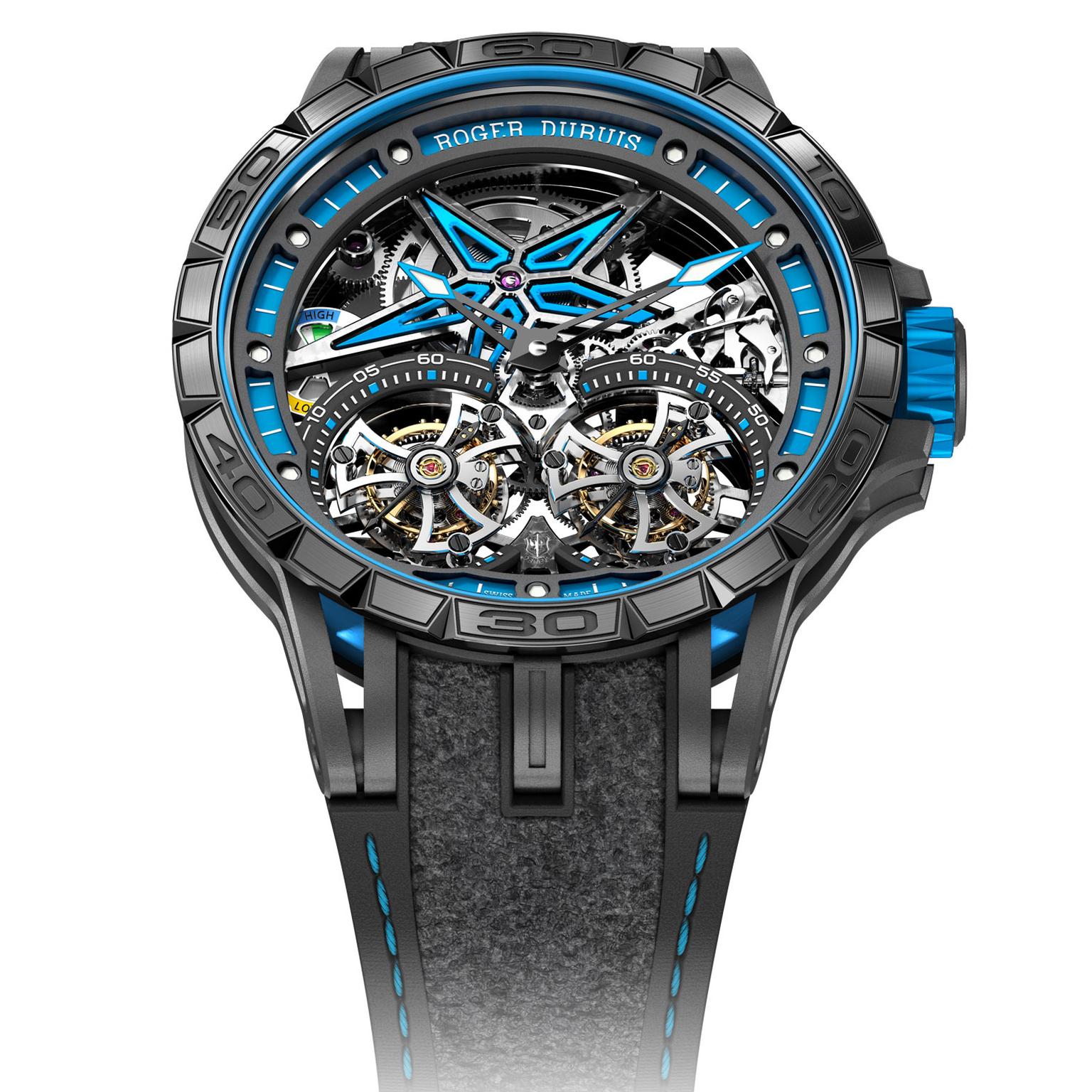 Roger dubuis hotsell double flying tourbillon