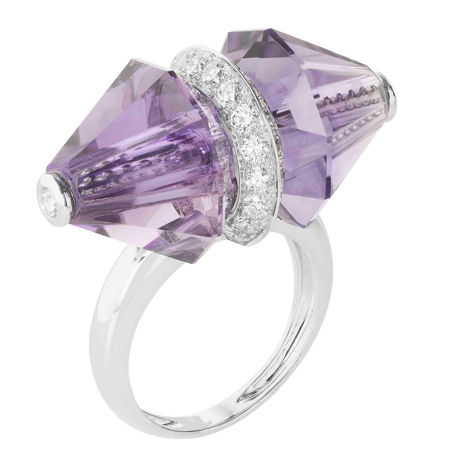 Boucheron Ispahan amethyst ring