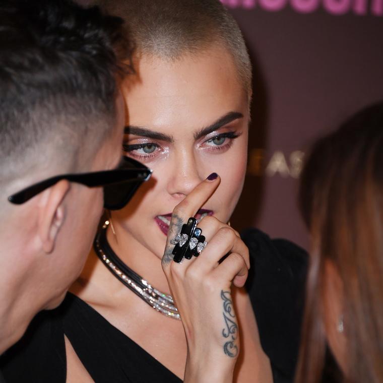 Cara Delevingne in de GRISOGONO Cannes 2017