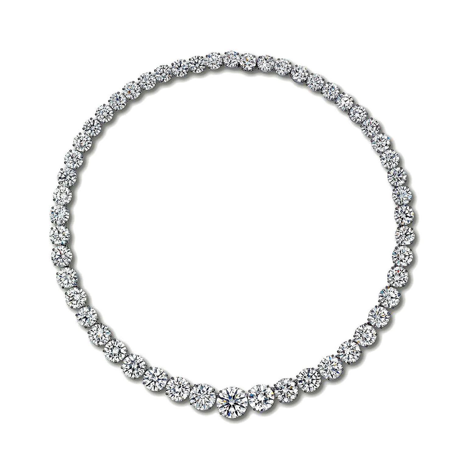 Christie s Hong Kong diamond fringe necklace