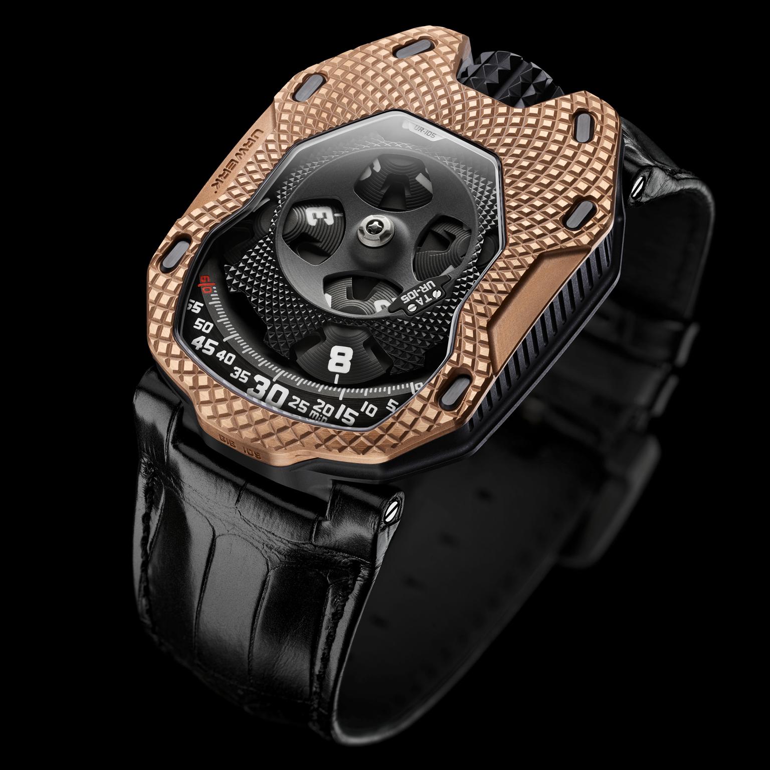 Urwerk UR-105 Raging Gold