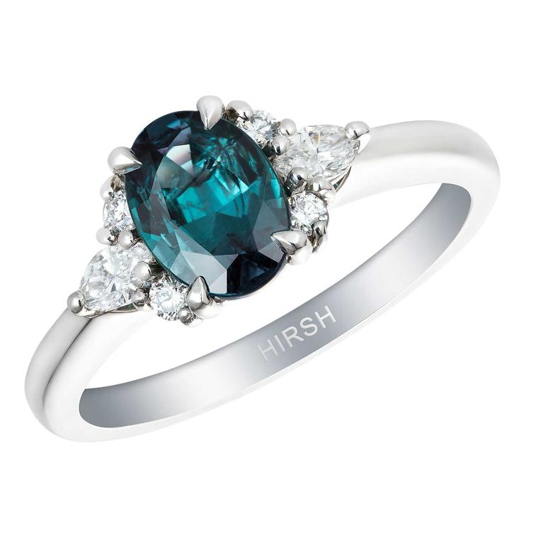 Papillon ring by Hirsh London with Alexandrite