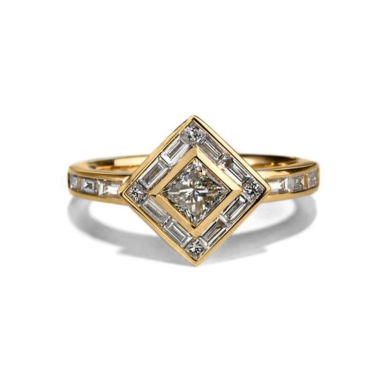 Tomfoolery Métier white diamond ring