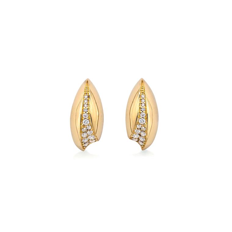 Mappin & Webb Wildfell pavé stud earrings