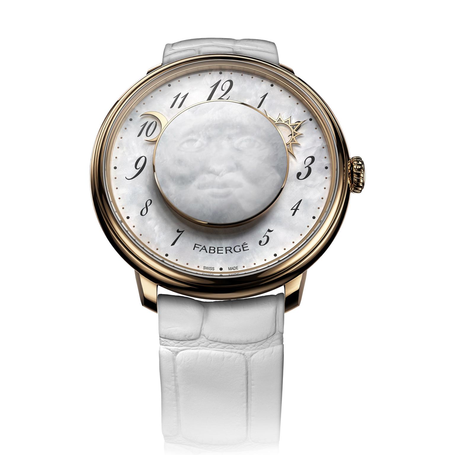 Fabergé Dalliance Lady Levity watch in rose gold