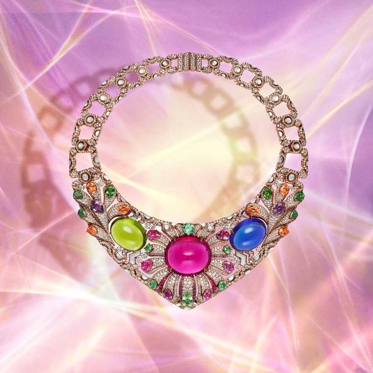 Bvlgari Polychromatic Bloom necklace 