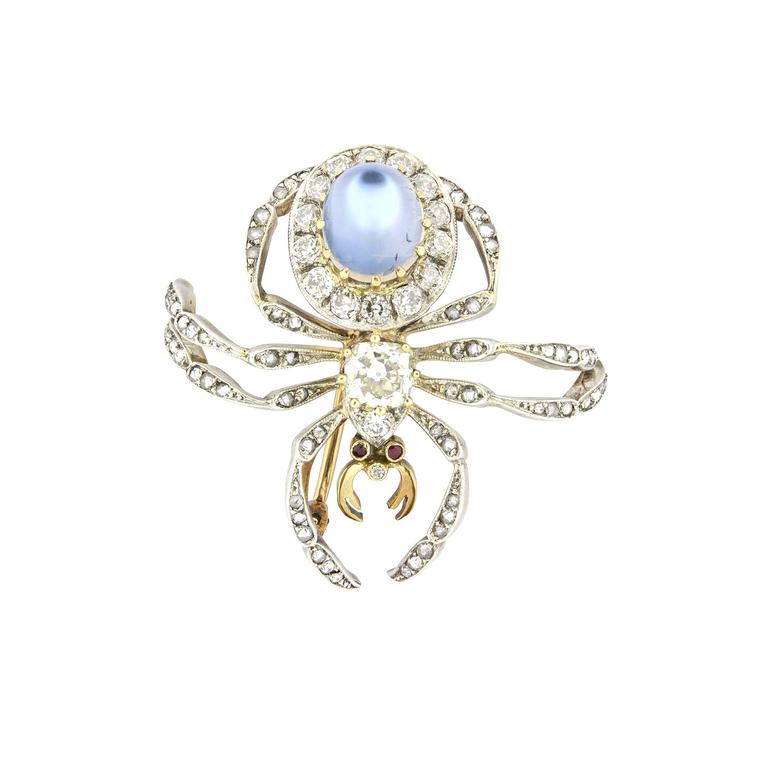 Bentley & Skinner vintage spider brooch