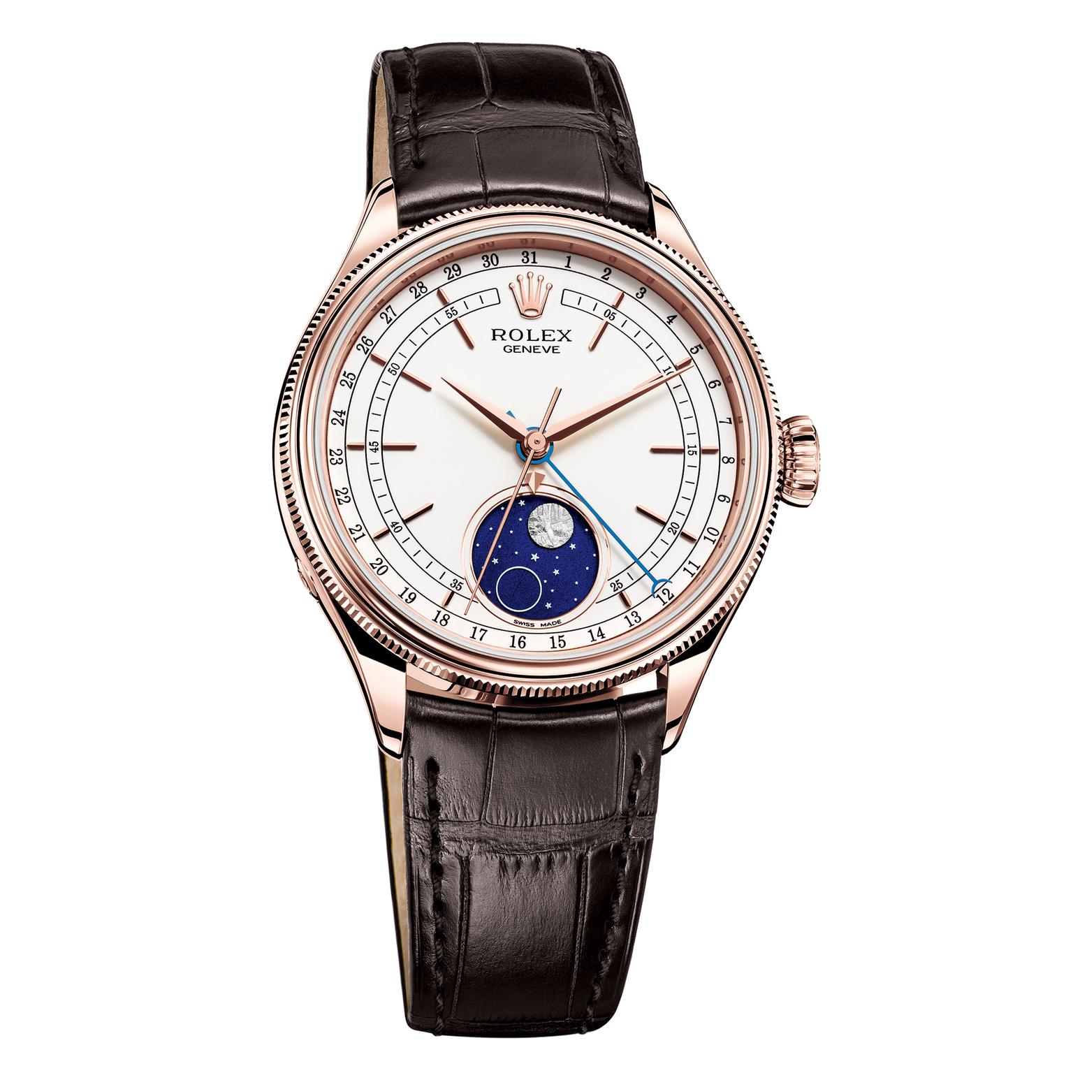 Rolex Cellini Moonphase watch in Everose gold