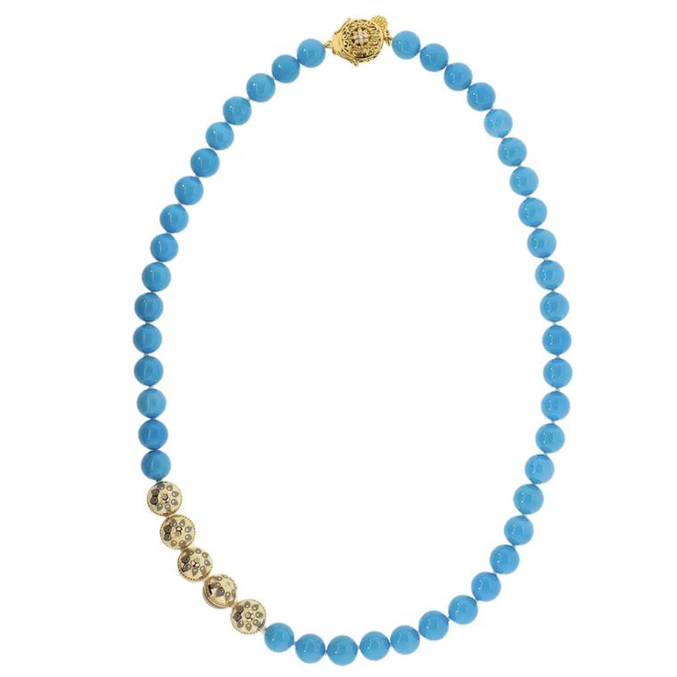 Turquoise necklace by Buddha Mama