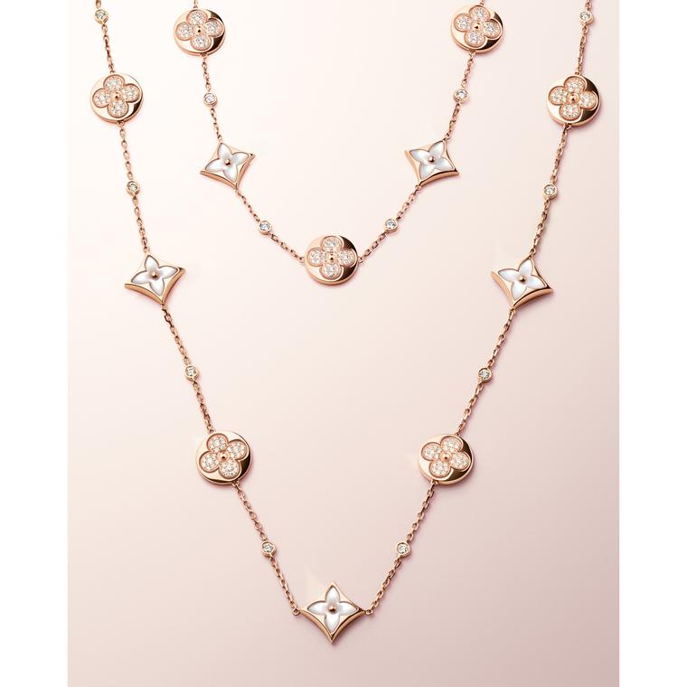 Color Blossom long necklace by Louis Vuitton