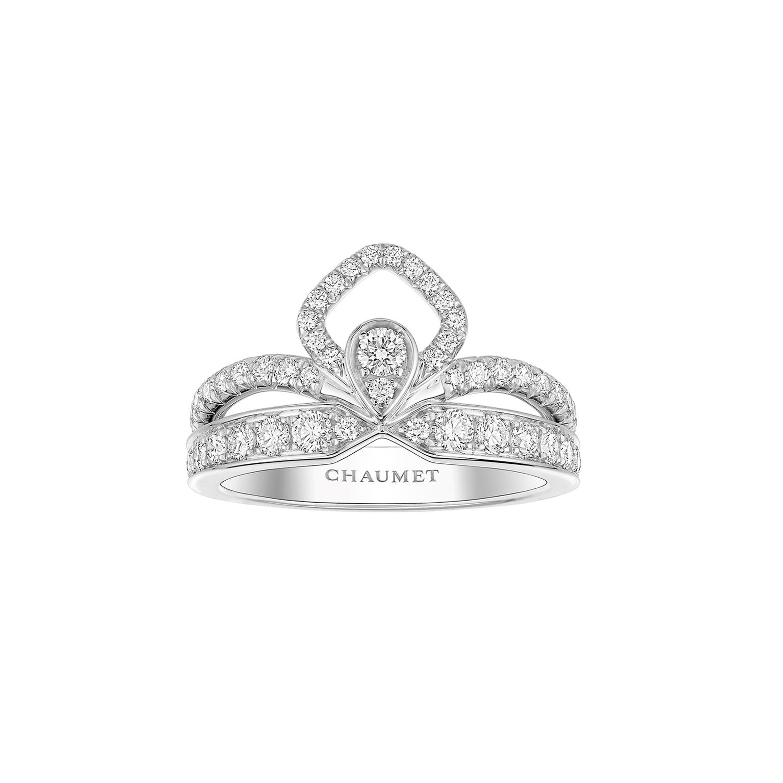 Chaumet Josephine white gold ring