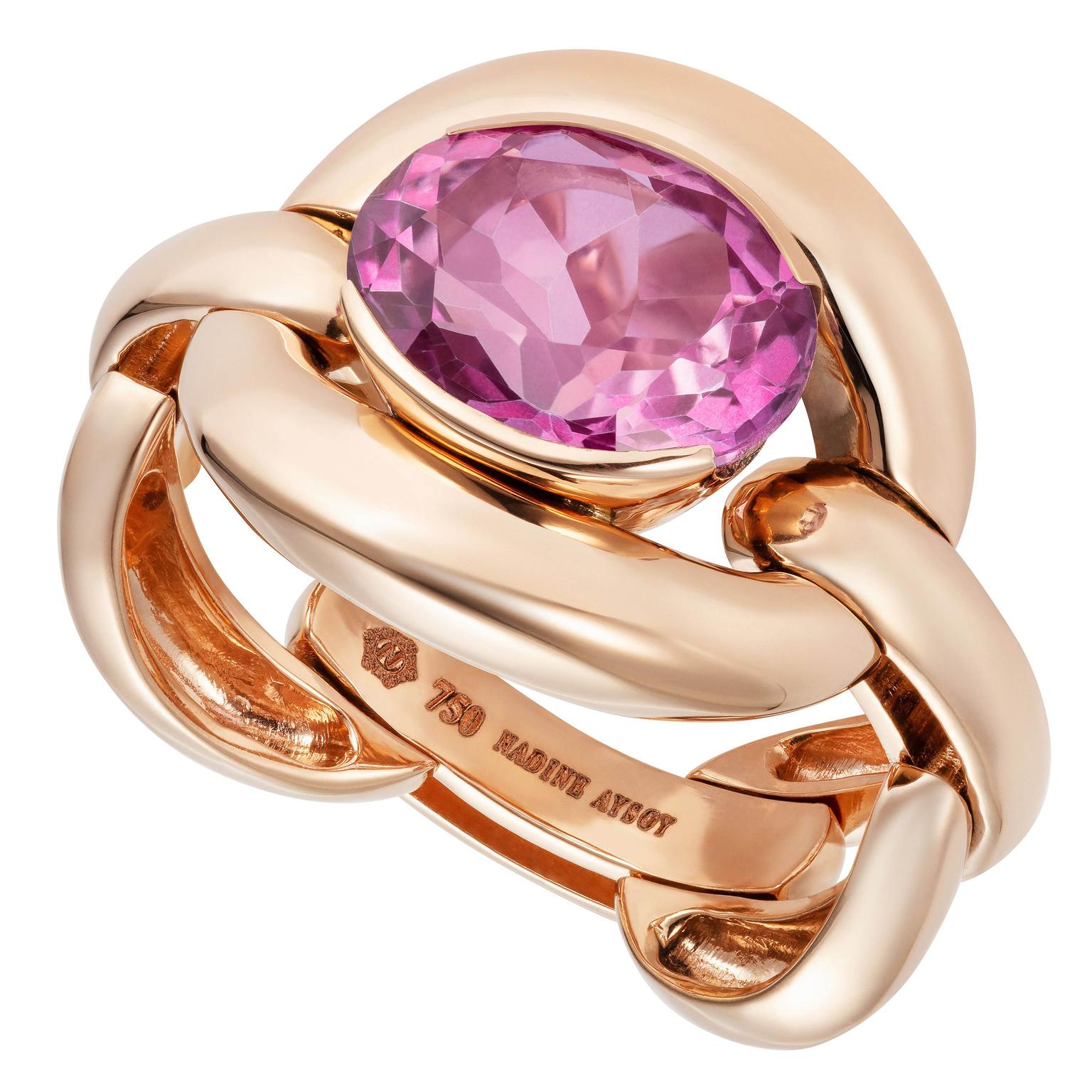 Catena ring from Nadine Aysoy 