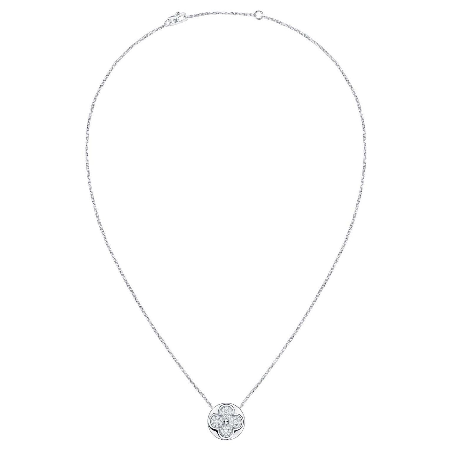 Diamond Blossom Sun necklace, Louis Vuitton