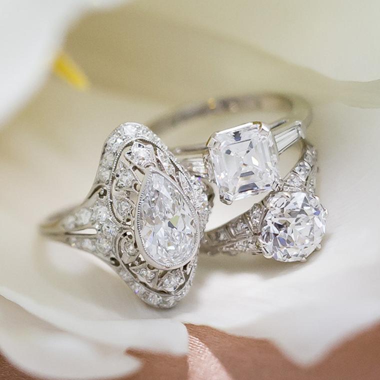 Langs antique engagement rings on sale