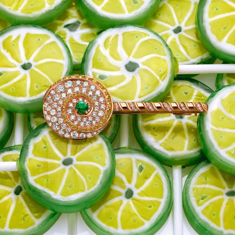 Festa Lecca Lecca lollipop brooch