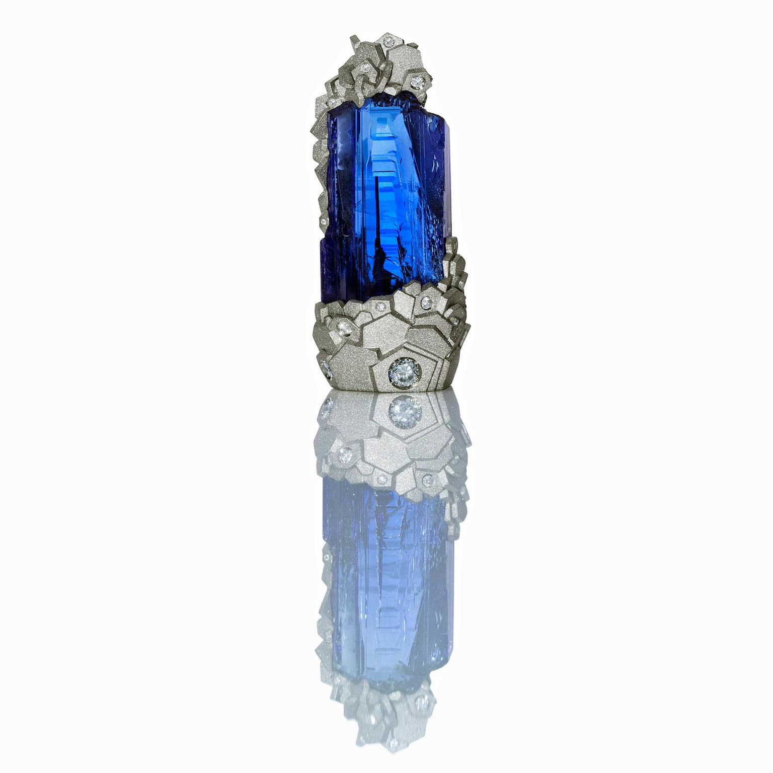 Ornella Iannuzzi tanzanite pendant