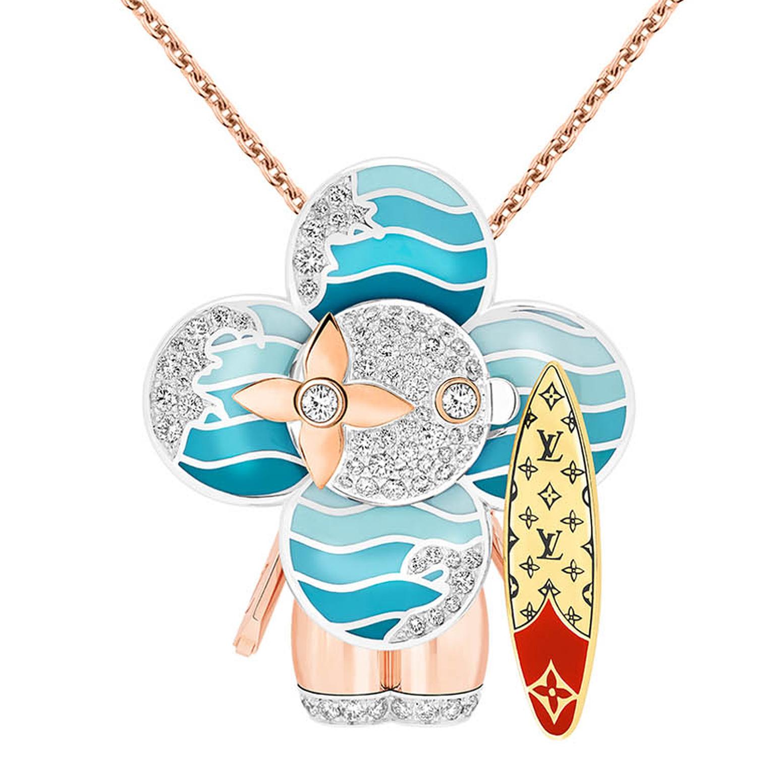 Vivienne Surfer pendant by Louis Vuitton zoomed in