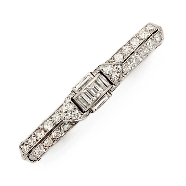 A La Vieille Russie Cartier scarf pin