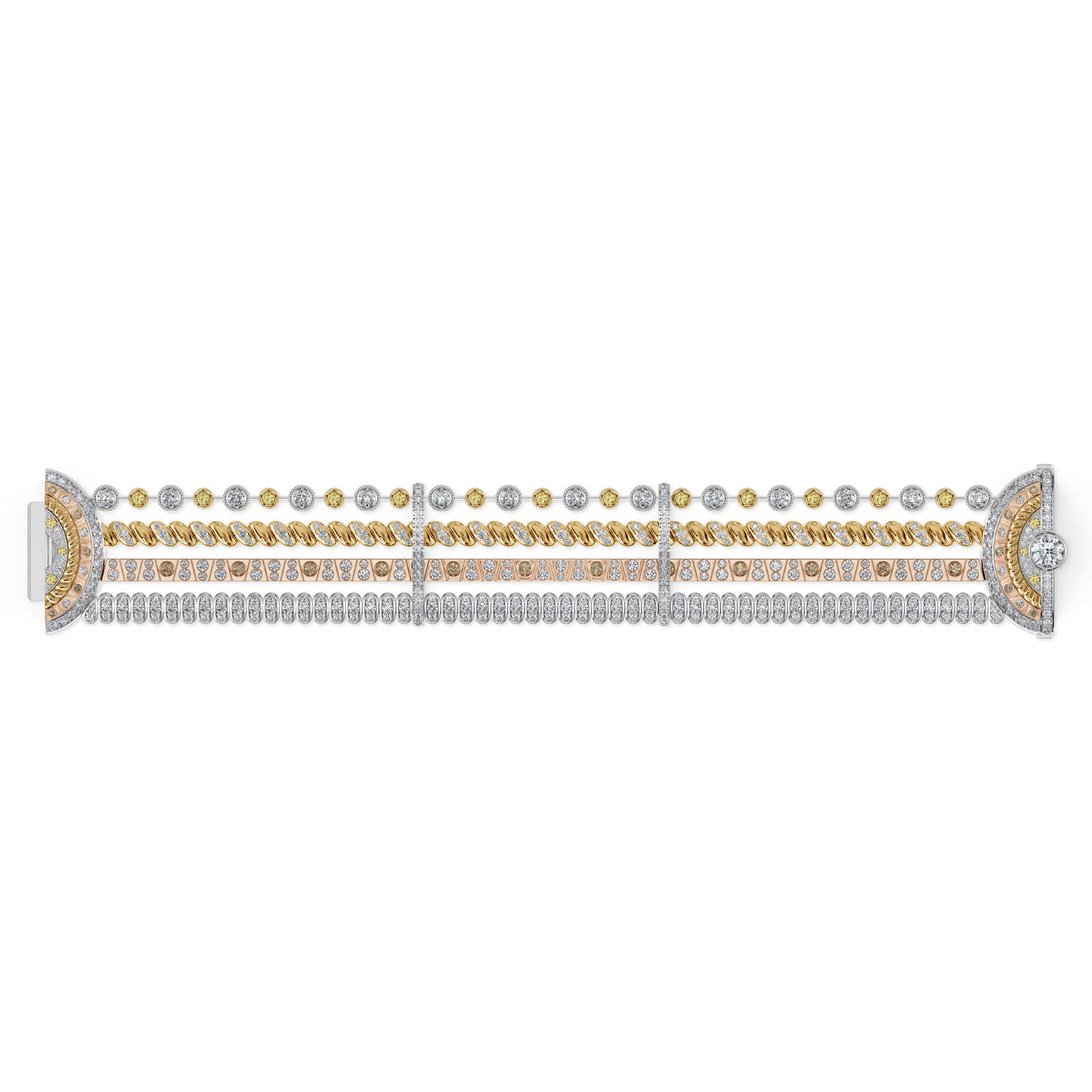 Prelude bracelet by De Beers open