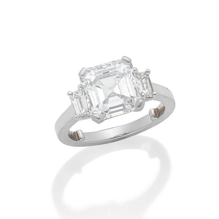 Diamond single-stone ring by Boodles auctionned by Bonhams - Lot 101