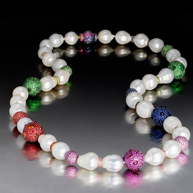 Opera length baroque pearl strand