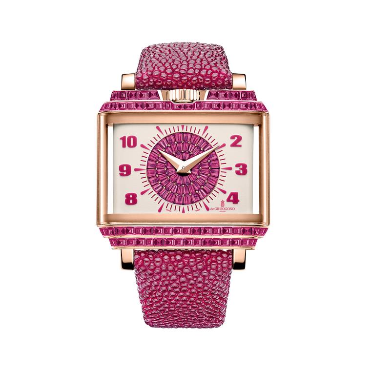 de GRISOGONO Retro Lady Baguette watch