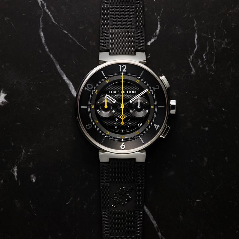 Louis Vuitton Tambour Moon Chronograph Black watch
