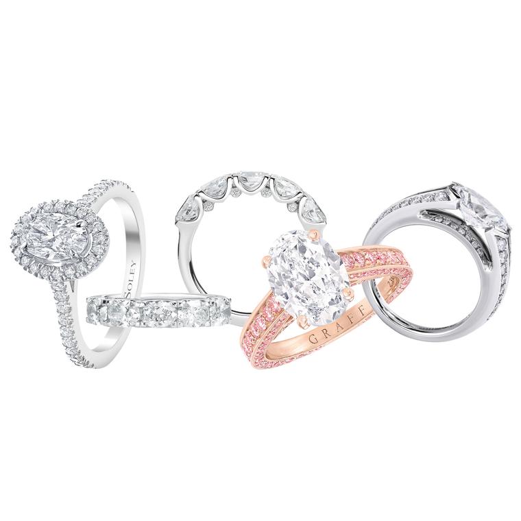 Oval engagement rings: the cut for maximum sparkle