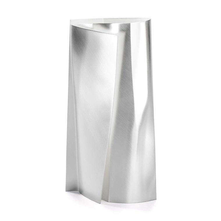 Esther Lord large Zigzag silver vase