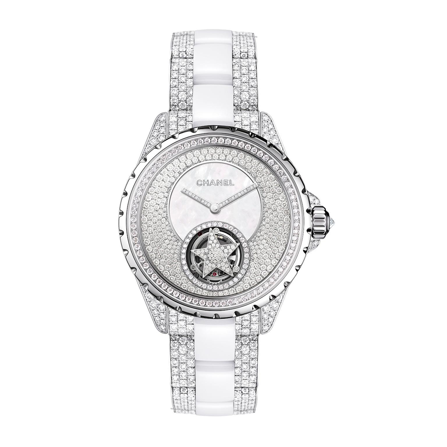 Chanel J12 Flying Tourbillon diamond watch