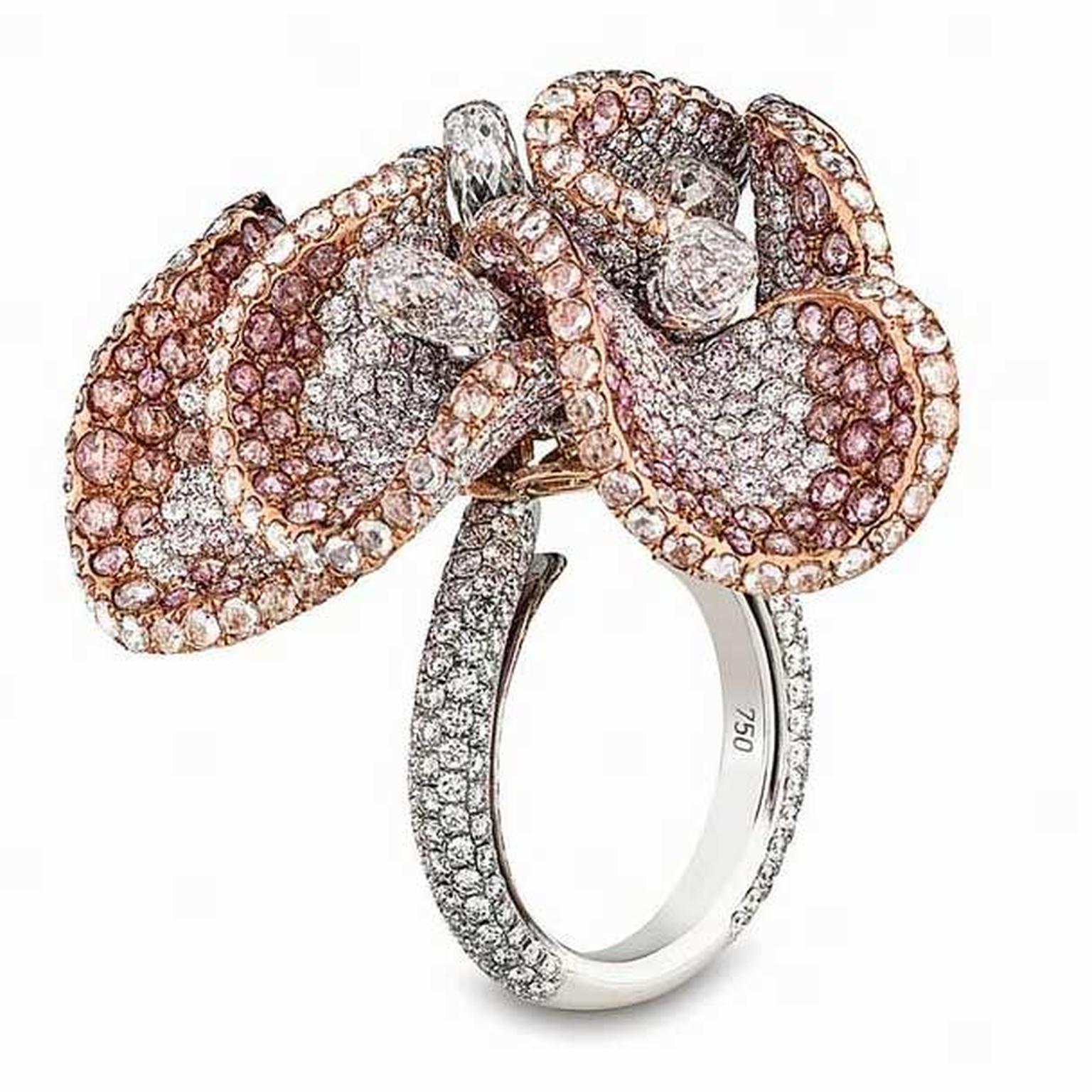 Neha Dani Pink Magnolia ring