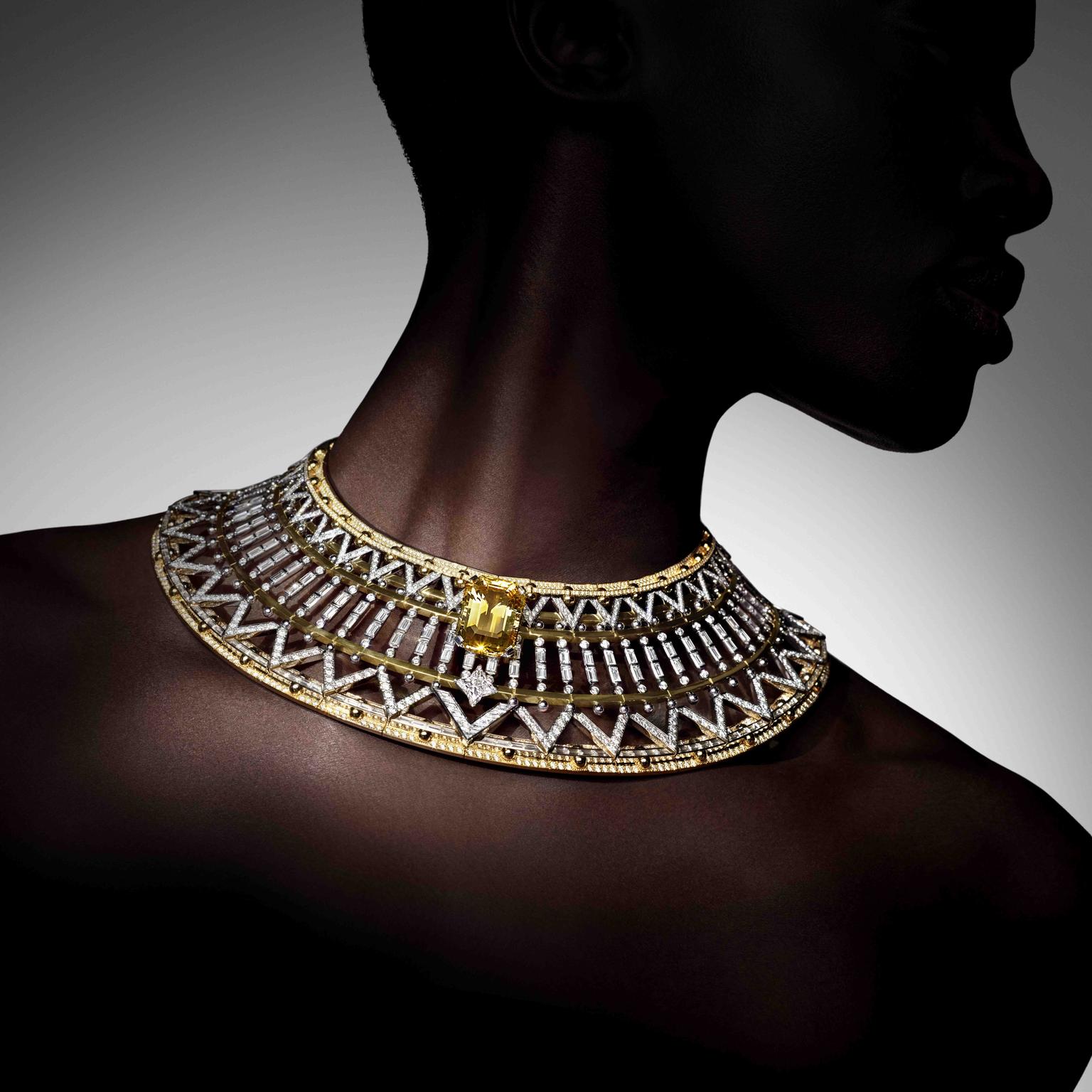 Awakened Hands, Awakened Minds high jewellery collection worn Vision by Louis Vuitton ©Nathaniel Goldberg