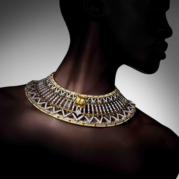 Vision necklace from Awakened Hands Awakened Minds high jewellery collection by Louis Vuitton