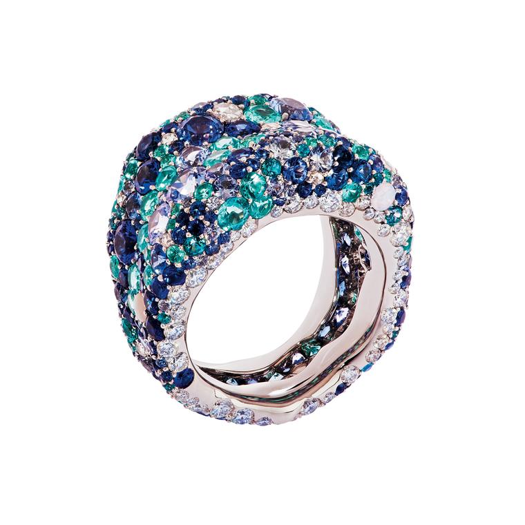 Fabergé Emotion Blue ring