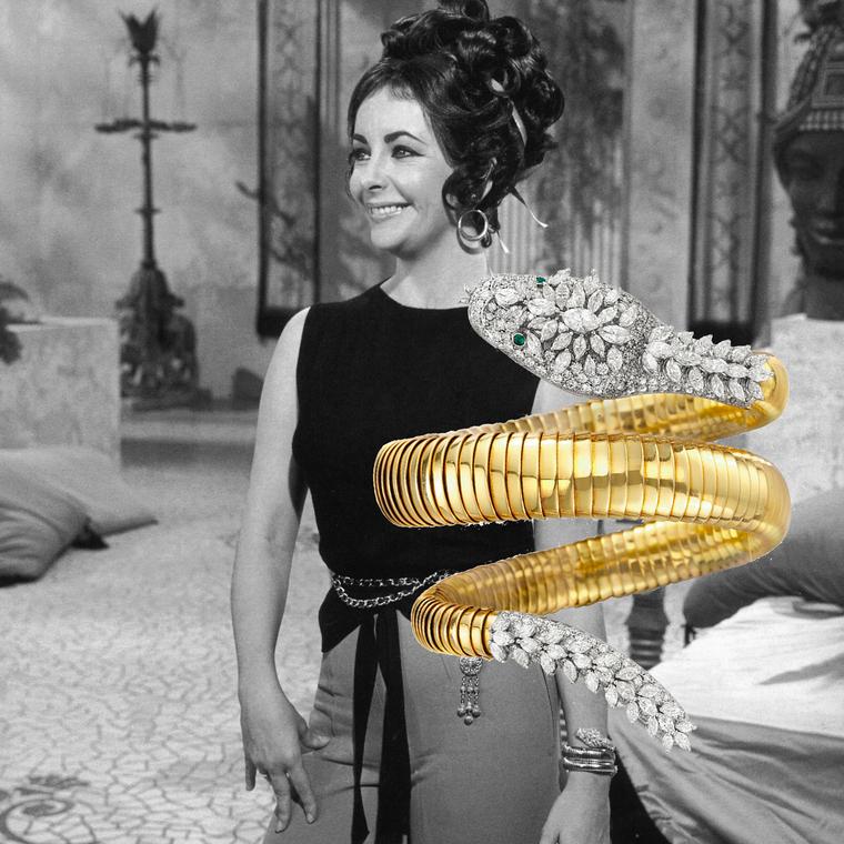 Elizabeth Taylor - Bulgari Serpenti watch