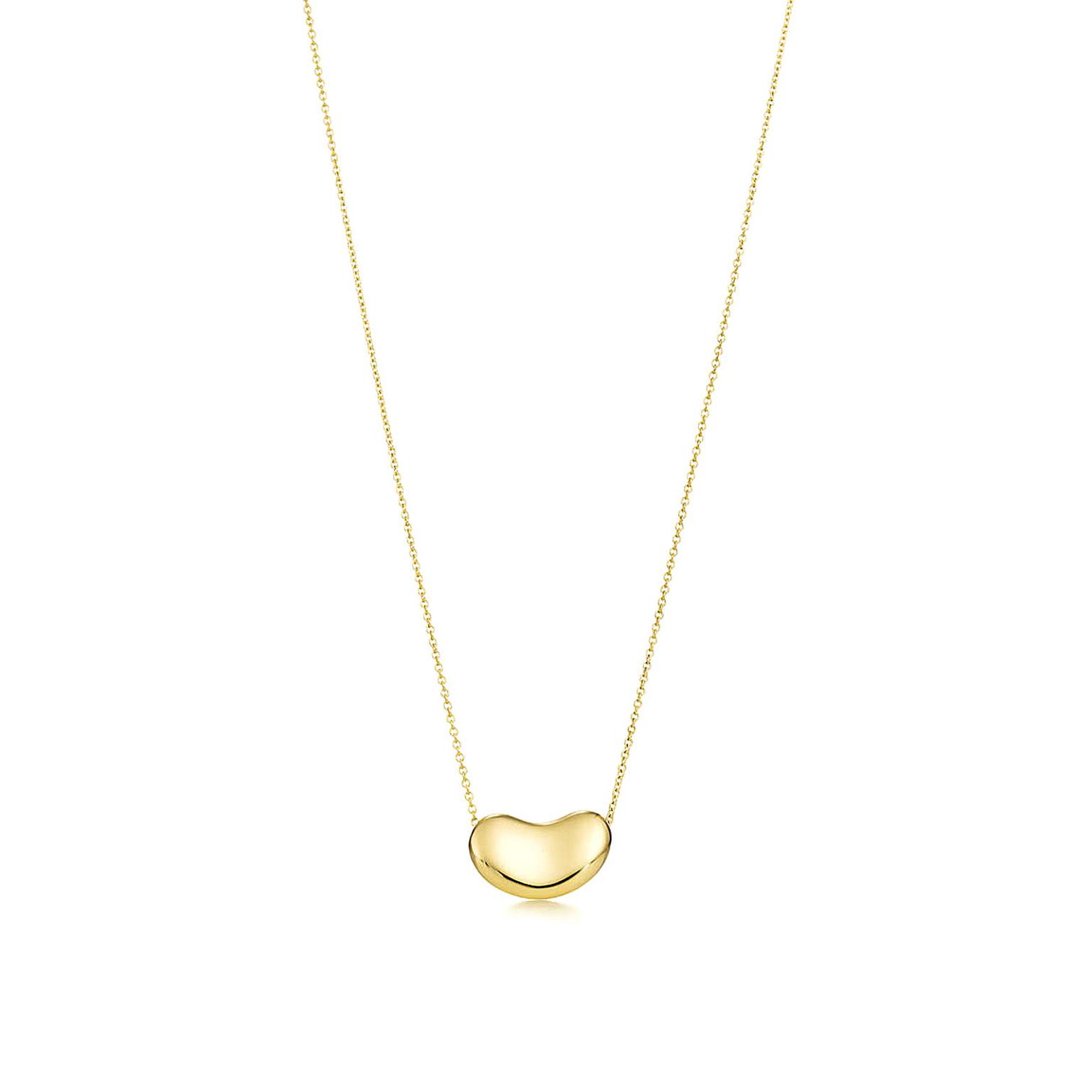 Elsa Peretti 18ct gold Bean pendant