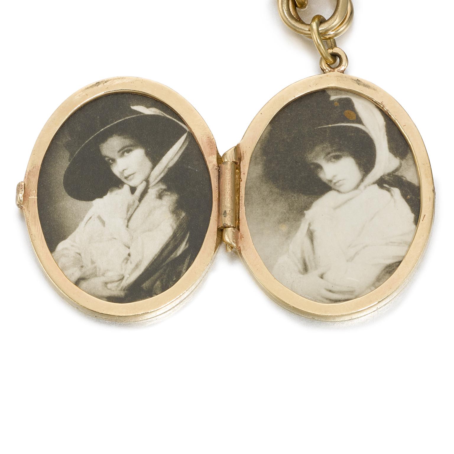 Vivien Leigh locket charm