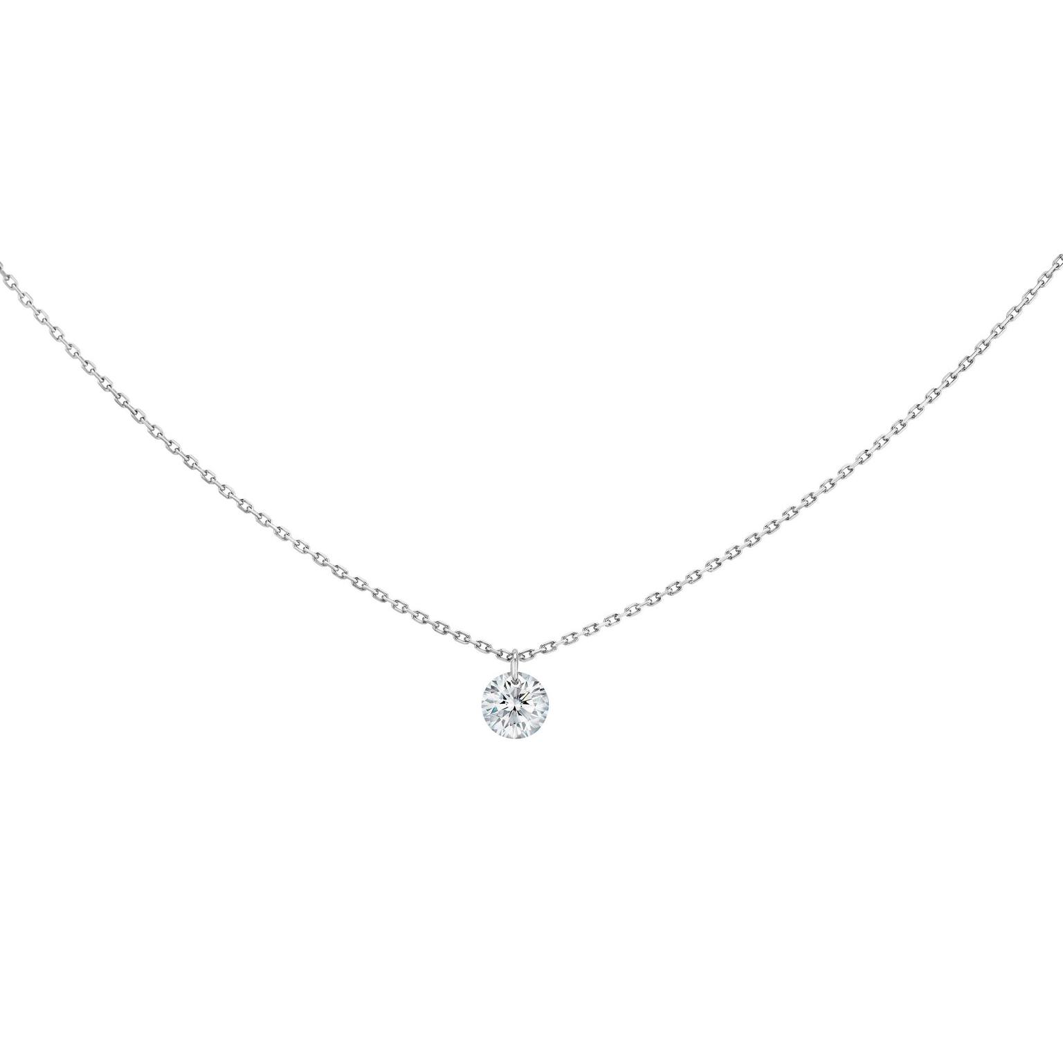 La Brune & La Blonde 360° brilliant-cut diamond pendant