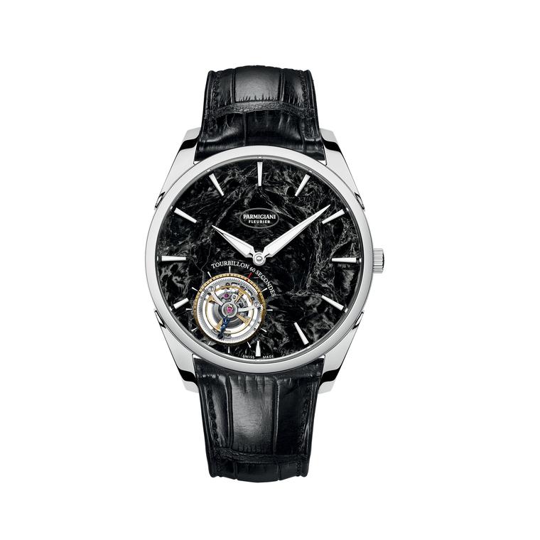 Parmigiani Tonda 1950 Tourbillon black jade dial