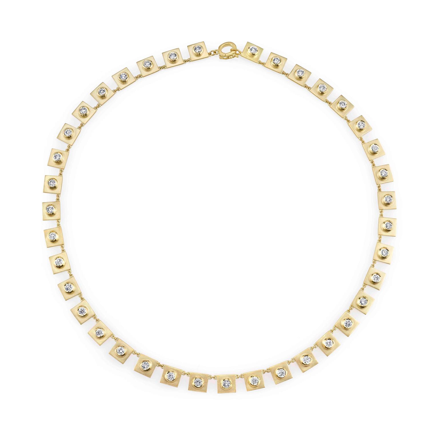 Irene Neuwirth gold diamond necklace