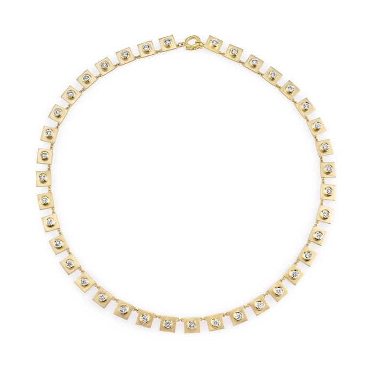 Irene Neuwirth gold diamond necklace