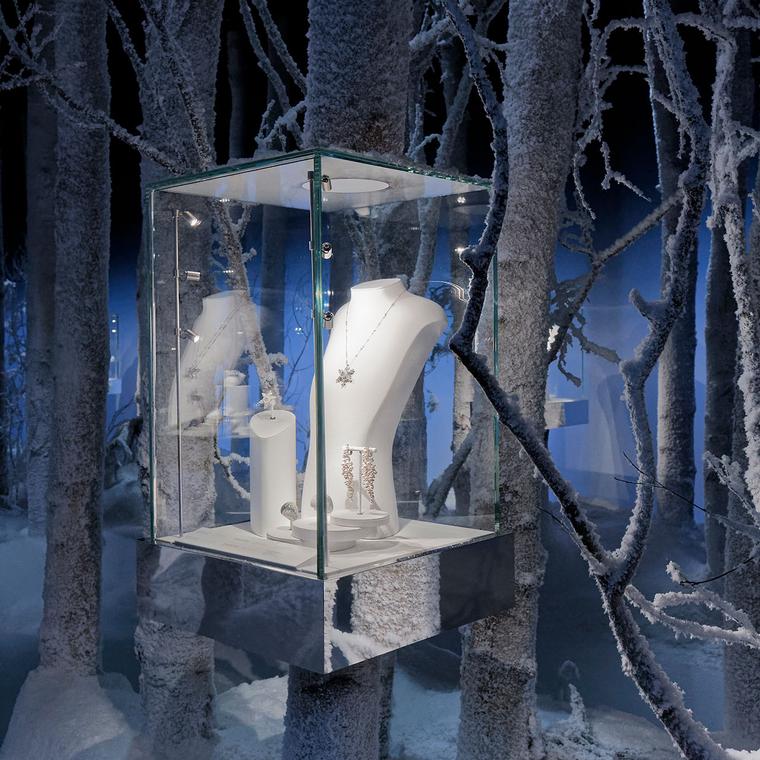 Boucheron Hiver Imperial winter exhibition