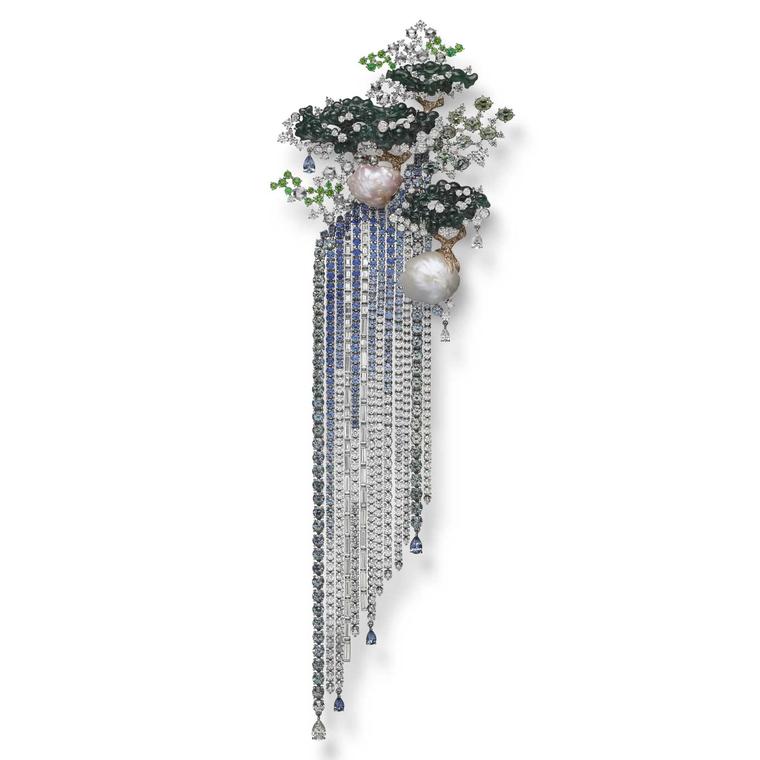 Mikimoto Japanese sense of beauty brooch 